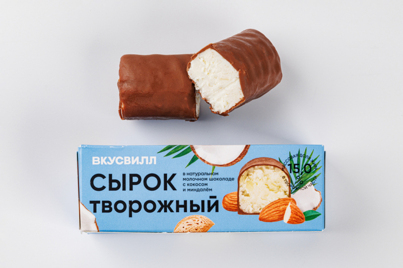 Сырок творожный с&nbsp;кокосом и&nbsp;миндалем 15%